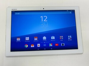 ★送料無料★ジャンク★au★Xperia Z4 Tablet SOT31★ホワイト★3026001973★SYS★03/14