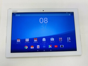 ★送料無料★ジャンク★au★Xperia Z4 Tablet SOT31★ホワイト★3026001937★SYS★03/15