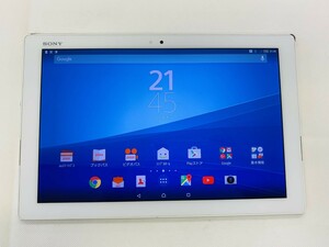 ★送料無料★ジャンク★au★Xperia Z4 Tablet SOT31★ホワイト★3026001972★SYS★03/15