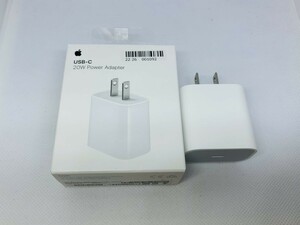 ★送料無料★新品★Apple 電源アダプタ MHJA3AM/A 20W USB-C Power Adapter★ホワイト★2226001092★SYS★03/19