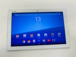 ★送料無料★ジャンク★au★Xperia Z4 Tablet SOT31★ホワイト★3026001960★SYS★03/22