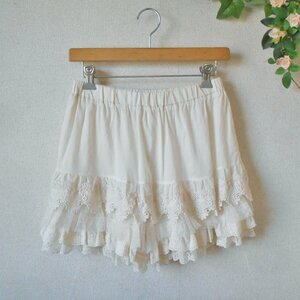  L'Est Rose LEST ROSE skirt manner short pants 2 Chemical race &chu-ru