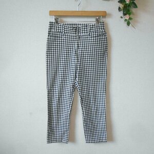 A/C DESIGN BY ALPHA CUBIC Alpha Cubic cropped pants 8~9 minute height lady's spring summer 