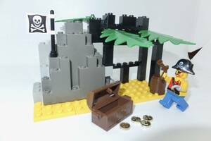 LEGO #1873 海賊の宝　Pirate Treasure　南海の勇者シリーズ　お城　オールドレゴ