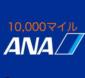 ANA 10,000マイル　ANAマイレージ　ANAマイル　