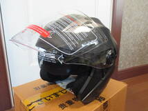 バイク ヘルメット GXT708 ダブルシールドヘルメット ジェットヘルメット オンロードヘルメット PSC付き_画像2