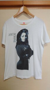 【ジャネットジャクソン】JANET JACKSONビンテージ 半袖Tシャツ（Men's Ｌ）
