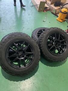 ★1万円　売り切り★ WORK　EMotion　Kiwami ワーク　エモーションキワミ　17インチ　BF goodrich 225/65R17 オフロード　デリカD5 等に