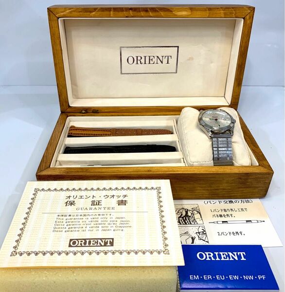 【美品】ORIENT オリエント Jupiterビンテージ 自動巻き 腕時計