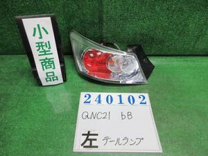 ｂＢ DBA-QNC21 左 テール ランプ Z R54 ダークレッドマイカ コイト B1-6 240102