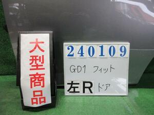 フィット DBA-GD1 左 リア ドア ASSY 1.3W NH642M ストームシルバーメタリック M2L3 240109