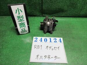 オデッセイ ABA-RB1 オルタネーター ダイナモ アブソルート B92P ナイトフォークブラックパール デンソー 104210-3971 240124