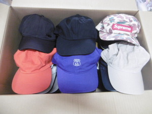 CUP HUT 一円スタート 帽子　大量　まとめ　色々　36個　YAMAHA adidas ROUTE66 Supreme TOMIKA MITSUBISHI NIKE Lapule メーカー物