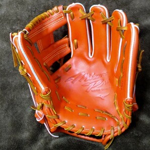 【型付け済未使用】ミズノプロ シュプリームオーダー 硬式グローブ 内野手用 坂本モデル 日本製（波賀製） 特別なキップレザーの画像2