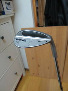 PING M/B WEDGE CS LITE FLEX-S SW/56°BLACK / ピン Ｍ／Ｂ ウェッジ ＣＳ ＬＩＴＥ Ｓ ５６度／サンドウェッジ単品 黒【良品】