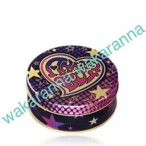  new goods Anna Sui ANNA SUI gift box B purple 04 cover attaching unopened purple color can rose make-up box case unused black Logo go in Heart star Star 