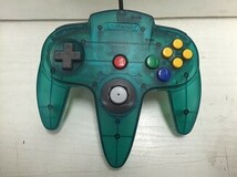 ◇任天堂 NINTENDO 64 ニンテンドウ 64 本体 NUS-001(JPN) クリアブルー コントローラー ACアダプター_画像7