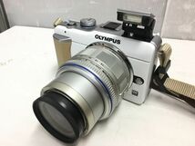 !! OLYMPUS オリンパス E-PL1 デジタル 一眼レフ ボディ レンズ M.ZUIKO DIGITAL 14-42mm バッテリー充電器 専用ポーチ_画像5