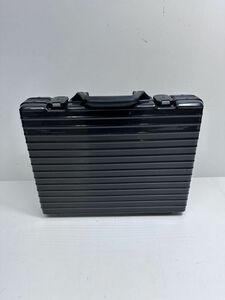 #[RIMOWA] Rimowa attache case document briefcase black key attaching business bag 
