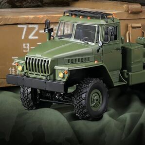 WPL 新発売 連動ライトサービス B36-3 ウラル 1/16 6WD RC軍用 トレーラー ミリタリー クローラー トランスポーター ラジコン スケール即納の画像2