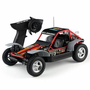 赤 バッテリー2本 SG1612 WHISKY BUGGY WPL 1/16 WP-14 Desert Patrol Vehicle 砂漠パトロールトラック 4WD バギー RC ラジコン RTR 