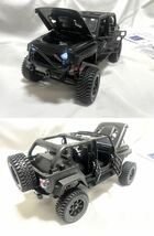 黒バッテリー2本MN128 RTR 1/12 Jeep ジープ ラングラー 4WD RC WPLラジコンカー クローラー オフロード スケールトラック MN86S G500後継_画像3