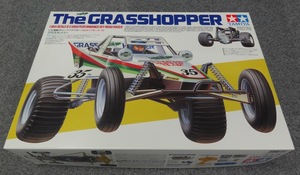 送料無料★1/10 タミヤ 電動RCレーシングバギー グラスホッパー 未組立品！オプション付 The GRASSHOPPER