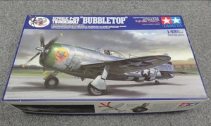 ★タミヤ 1/48 プロペラアクションシリーズ リパブリック P-47D サンダーボルト バブルトップ 未組立品！