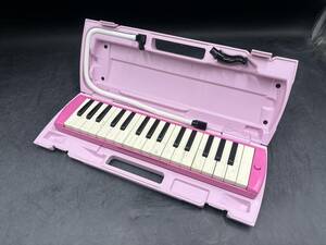 YAMAHA/ヤマハ 鍵盤ハーモニカ ピンク 楽器 現状品 P-32EP