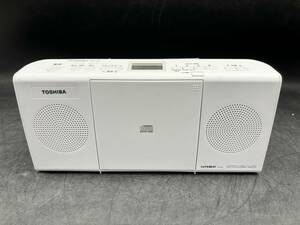 TOSHIBA/東芝 CD ラジオ 2016年製 オーディオ機器 ホワイト TY-C24