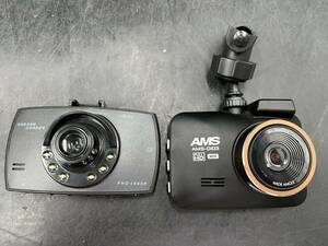 CAR CAM CORDER FHD 1080P/AMS -D103 GPS内蔵 ワンボディ型 2.7インチ 液晶 ディスプレイ ドライブレコーダー 2点 セット カー 用品 防犯 