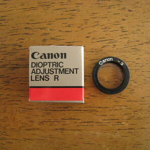 キャノン F-1 用　視度補正レンズ　-3　【近視用 / 送料込み】　Canon DIOPTRIC ADJUSTMENT LENS R -3