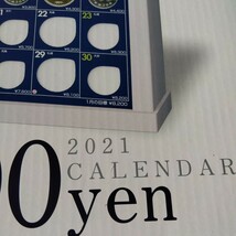 1スタ!　10万円貯まるカレンダー　2021年 　ジャンク品_画像2