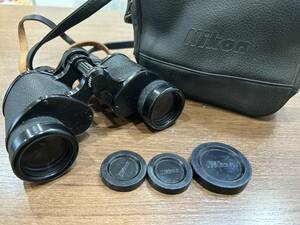 M【12C106】Nikon ニコン 双眼鏡 9×35 7.3° NIPPONKOGAKU 日本光学 691433 バードウォッチング ケース付き アウトドア アンティーク