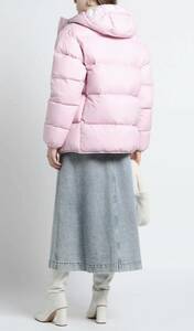  new goods unused regular price 178000 jpy MSGM down jacket Techno Fabric Puffer Jacket IT38 pink 1 jpy start selling out! Paris pikawaii(ω )