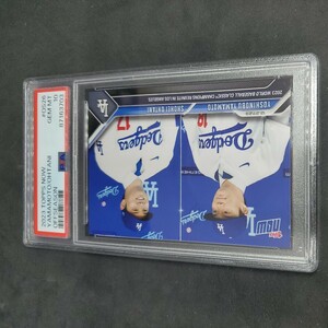 TOPPS NOW OS-26 大谷翔平 山本由伸 ドジャース PSA 10 その2