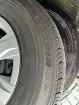 2022年ハイエース　純正タイヤ&ホイールブリヂストン　エコピア　ＲＤ６１３　195/80r15 107/105n lt 4本セット_画像2