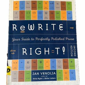 洋書　ReWRITE REGHT! 2nd edition, by BENORIA 英作文の書き方　ハンディー