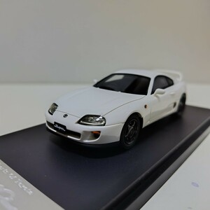 MARK43 1/43　ホビージャパン　（訳有り品）　　TOYOTA トヨタ　スープラ　（A80）　1993 　スーパーホワイトⅡ