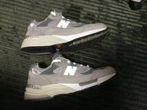 NEW BALANCE/ニューバランス USA製 スニーカー グレー M992GR/27.5_画像1