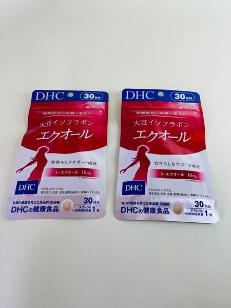 DHC 大豆イソフラボン エクオール 30日分 (30粒入り)2個セット