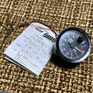 ★OMORI METER 大森 オオモリ電子式回転計 品番:ETH-408BZ 80パイ メーターAE86AE92KP61EP71JZX90JZX100R32RB261JZ2JZ旧車 レビン トレノ の画像1