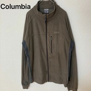 Columbia コロンビア　フリース　ジャケット　ブラウン　Mサイズ