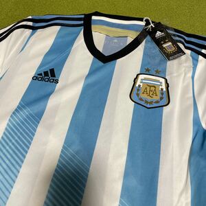 2014 アルゼンチン代表ユニフォーム オーセンティック選手用 アディダスジャパン正規品 新品未使用タグ付adidas 半袖