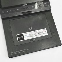 通電確認済み SONY ソニー ポータブルブルーレイプレーヤー BDP-SX1 Blu-ray DVDプレーヤー 青 ブルー 2013年製 05-0310☆_画像4