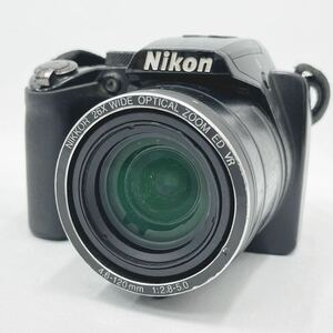 シャッターOK Nikon ニコン COOLPIX クールピクス P100/NIKKOR 26X WIDE OPTICAL ZOOM ED 4.6-120mm 1:2.8-5.0 デジタルカメラ 02-0226〇