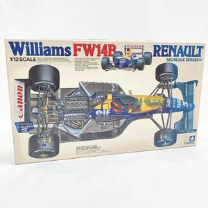 未使用未組立 TAMIYA タミヤ 1/12 ウイリアムズ FW14B ルノー 12029 ビッグスケールシリーズ No.29 Williams RENAULT 希少 05-0322☆