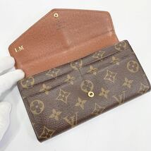 正規品 LOUIS VUITTON ルイヴィトン M60531 モノグラム ポルトフォイユ サラ 二つ折り 長財布 ウォレット ブラウン系 05-0323☆_画像6