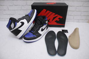 77【1円～】NIKE ナイキ AJ1 Air Jordan 1 Retro High OG Royal Toe 2020 27.0cm 555088-041 スニーカー エアジョーダン