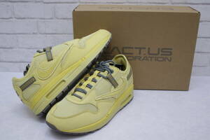 79【1円～】NIKE ナイキ Travis Scott Air Max 1 CAST VS Gold 27.0cm DO9392-700 スニーカー